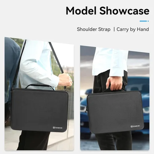 Vista 2 de Smatree - Funda de hombro para portátil Microsoft Surface de 15 pulgadas 7 Negro