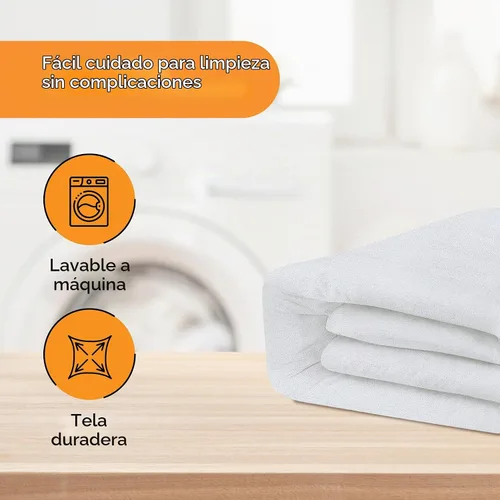 Vista 7 de Sleep Mantra Protector de colchón de rizo impermeable, transpirable, sin