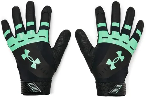 Vista 6 de Under Armour Guantes de sóftbol radar (100) Blanco / Blanco / Gris Halo