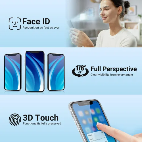 Vista 5 de Reemplazo de pantalla LCD de 5.4 pulgadas para iPhone 12, montaje digitalizador táctil 3D con herramientas de reparación, protector de pantalla
