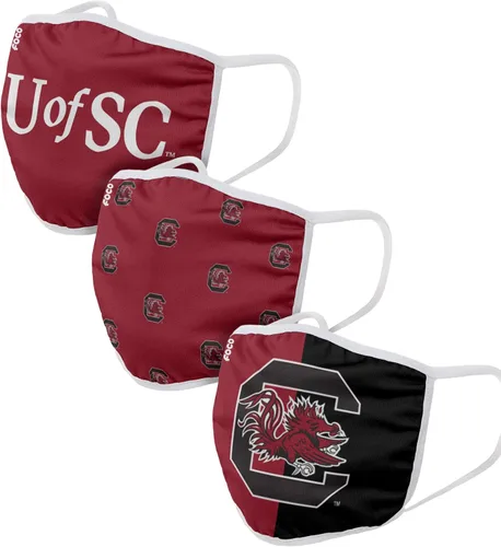 Vista 52 de FOCO - Cubrebocas universitario de la NCAA para adultos (unisex, 3 unidades)