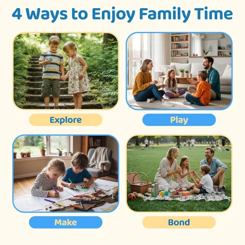 Vista 4 de 60 tarjetas de actividades para raspar con marcadores de día y noche - Divertidos juegos familiares para niños y padres - Ideas de aventura sin