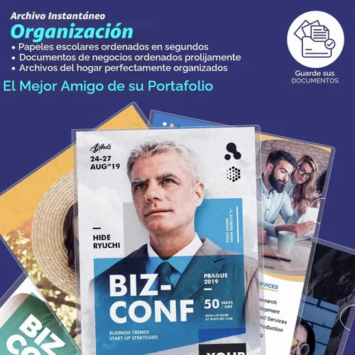 Vista 8 de JIKIOU Paquete de 30 carpetas transparentes para documentos con bolsillo para proyectos, tipo L, carpeta de plástico transparente A4/tamaño carta