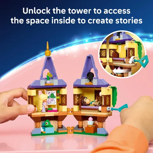 Vista 3 de LEGO Disney Princess Rapunzel's Mini Tower 43294