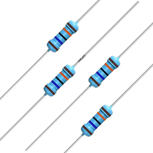 Vista 81 de California JOS - 100 resistencias de 0.24 ohm 1/2 W (0.5 vatios) ±1% tolerancia de película metálica, resistencia fija múltiple de valores