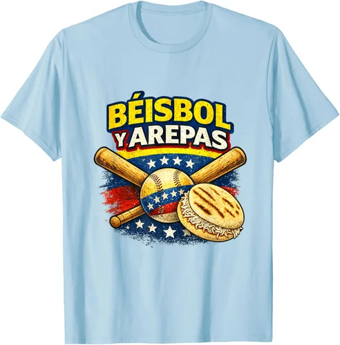 Vista 113 de Camiseta Beisbol y Arepas Venezuelas Baseball Pride Team 2026