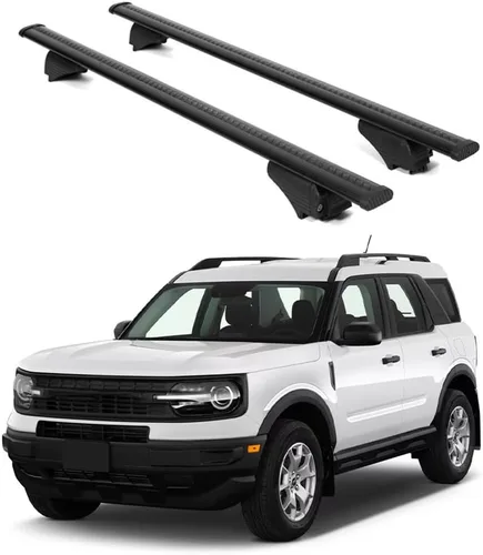 Vista 19 de ERKUL Barras transversales para techo de 220 libras para Kia EV9 2024-2026 GT-Line Barras transversales de aluminio con bloqueo antirrobo