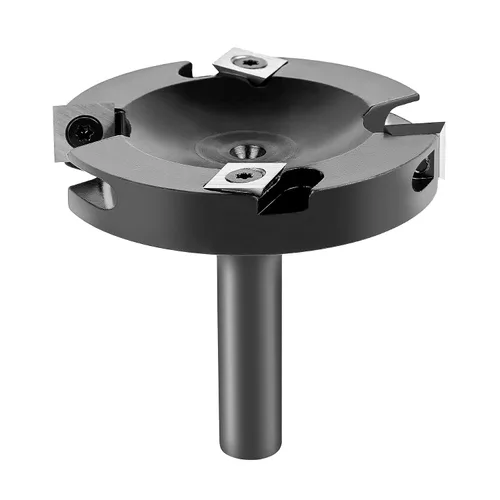 Vista 10 de SpeTool CNC Spoilborad Surfaing Router Bit 1" Diámetro de corte 2+2 Flautas con 1/4" Shank Router Planificación Dado Limpieza Cepilladora Bit