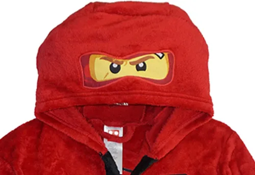 Vista 2 de LEGO Ninjago - Bata de felpa para niños pequeños y grandes