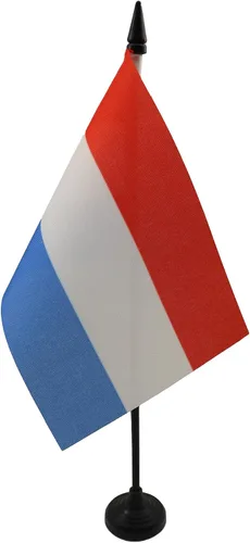 Vista 89 de AZ FLAG Aland Table Flag 4x6 in 100D Polyester Plastic Base Indoor use Finnish 15x10 cm desk flag stitched finish with reinforced edges with