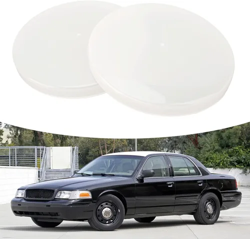 Vista 5 de Lente de cúpula redonda, 2 lentes de cubierta de luz de cúpula de ticket de 5 pulgadas 77‑570 de repuesto para CROWN VICTORIA 1998‑2011