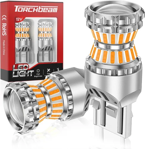 Vista 13 de Torchbeam 7440 7443 LED Bombilla de luz inversa 6000K Luz de Blanco 6000K