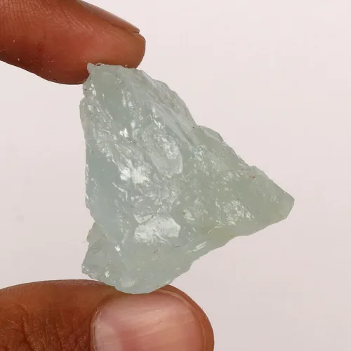 Vista 3 de GEMHUB 98.55 CT Minas de la Tierra 100% Natural Aqua Sky Aguamarina Piedra preciosa suelta áspera Sin calefacción Certificado Aguamarina Piedra