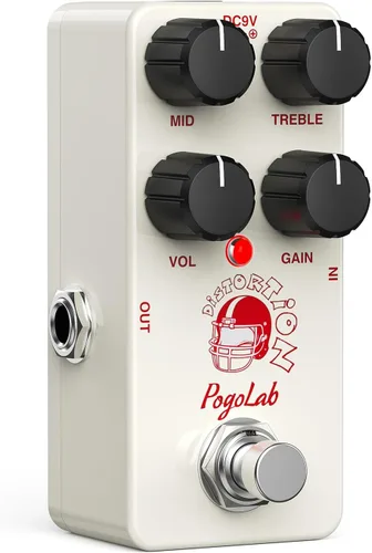 Vista 9 de Pogolab Pedal de Chorus, Pedal de Guitarra Chorus, Mini Pedal de Chorus Analógico, DC 9V, True Bypass para Guitarra Eléctrica