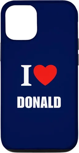 Vista 28 de Cute I Love Heart Donald Parents Wife Husband Girl Boy Case for iPhone 16