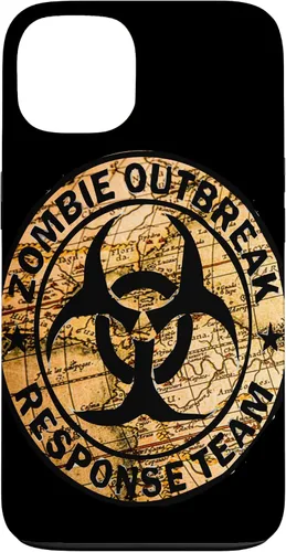 Vista 7 de iPhone 16 Funny Halloween Apocalypse Outbreak Zombie Response Team Case