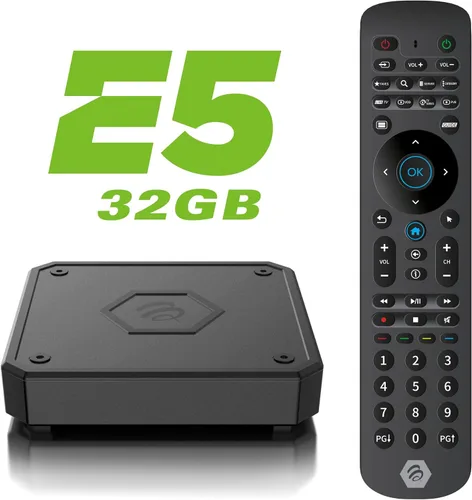 Vista 2 de BuzzTV Caja de TV E5 Android 11, 2 GB de RAM, 32 GB de almacenamiento, salida 4K UHD, conectividad HDMI y soporte Wi-Fi