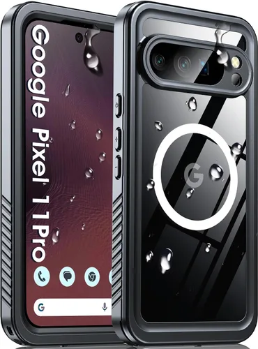 Vista 11 de Oneagle para Google Pixel 10 Pro XL Funda impermeable [Compatible con MagSafe], Funda Pixel 10 Pro XL resistente de 360° [IP68 bajo el agua]