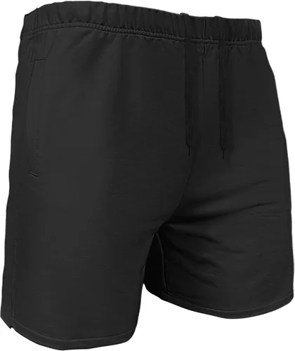 Vista 3 de Pantalones cortos de recuperación de cirugía de rodilla unisex para hombre, pantalones cortos con cierre de velcro, ropa adaptativa para mujeres