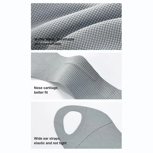 Vista 7 de Parche de protección solar – Protector UV facial, protector de ojos de ciclismo Protector solar transpirable y cómodo con diseño ligero, accesorio