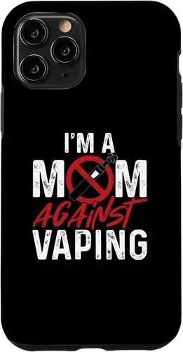Vista 29 de I'm a Mom Against Vaping Cigarrillo electrónico Funda Vape Vaper para iPhone 17