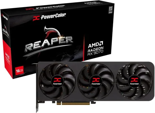 Vista 20 de PowerColor Reaper AMD Radeon RX 9060 XT 8GB GDDR6