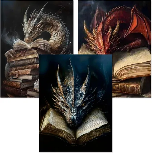 Vista 9 de Meothan - Paquete de 12 kits de arte de diamantes 5D para adultos, de animales, cristales redondos, para regalo o para decoración del hogar de 12 x
