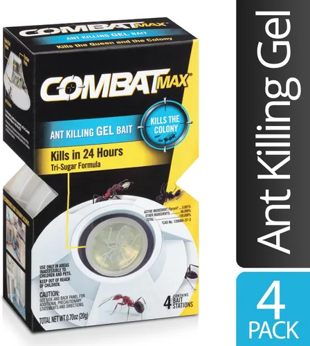Vista 5 de Combat Max Ant Killing - Estación de cebo de gel para uso en interiores y exteriores, 4