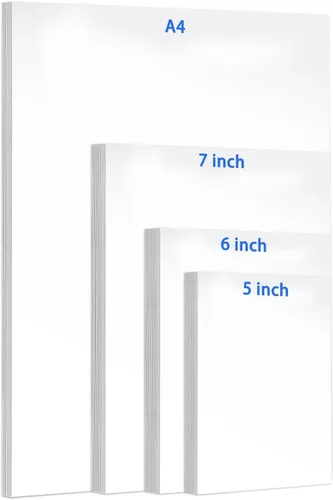 Vista 10 de 100 hojas de papel fotográfico brillante de 200 GSM, papel de impresora fotográfica de calidad de tinte y tinta, hojas de impresión de imágenes