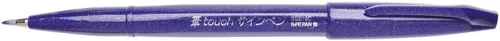Vista 12 de Bolígrafo Pentel Fude Touch, negro, tipo pincel con punta de fieltro (SES15C-A)
