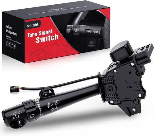 Vista 10 de Nilight Interruptor de Señal de Giro Compatible con 1995 1996 1997 1998 1999 Chevy C1500 K1500 Pickup Tahoe GMC C1500 K1500 Pickup Yukon 1995-2000