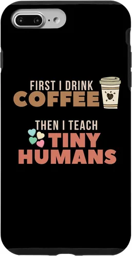 Vista 9 de Funda para iPhone 15 I Teach Tiny Humans Back to School Preescolar Daycare Teacher Case