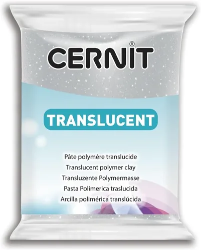Vista 6 de CERNIT Arcilla transparente 1.98 oz, ámbar, 2.8 x 2.2 x 0.6 in