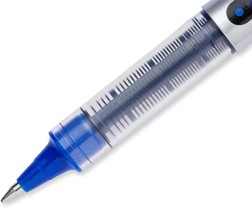 Vista 4 de uniball Vision - Bolígrafos de punta fina de 0.028 in, color azul, 12 unidades y bolígrafos de gel uniball, 207 signo gel con punta media de 0.028