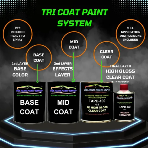 Vista 2 de Auto Paint Depot Pintura de retoque para Mazda CX-3, CX-5, CX-9, Mazda3, Mazda3 Sport, Mazda6, Miata, MX-5-Soul Red Tricoat 41V