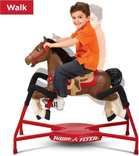 Vista 4 de Radio Flyer Caballo de montar interactivo Blaze