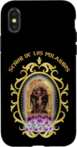 Vista 5 de El Señor de Los Milagros, Lima Peru, Cristo venerada en Perú - Carcasa para iPhone 17