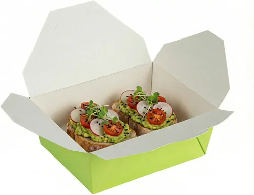 Vista 69 de Restaurantware Bio Tek - Cajas para llevar de 30 onzas, 200 loncheras para llevar, cierre de tabulación, resistentes al calor, desechables, de papel