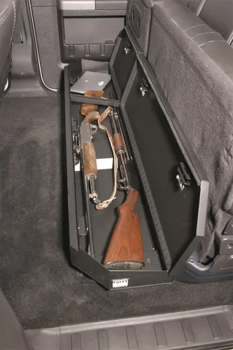 Vista 6 de Tuffy F-250/F-350 Crew Cab Under Rear Seat Lockbox
