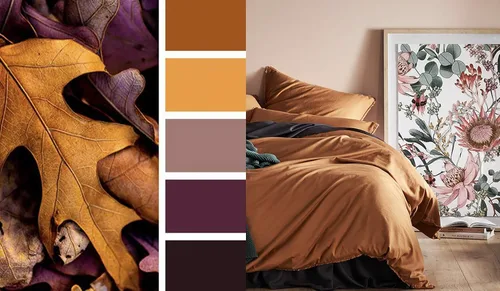 Vista 2 de Juego de ropa de cama de lujo de algodón egipcio, de color liso, de satén de alta densidad de hilos largos, sedoso, suave, transpirable, de primera