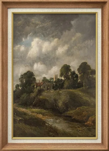 Vista 48 de SIGNWIN Arte de marco de alta calidad, elegante, vintage, ilustraciones de dibujo de árbol, arte fino, arte tradicional icónico para sala de estar