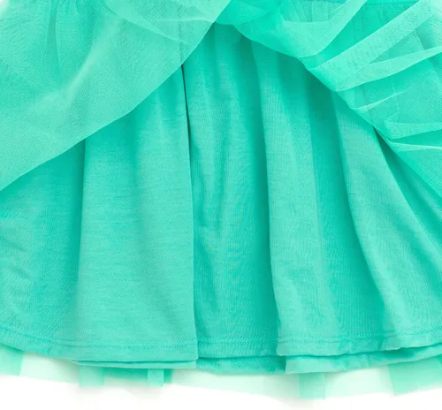Vista 6 de Disney Lilo & Stitch - Vestido de tul de princesa Ariel para niñas pequeñas y grandes