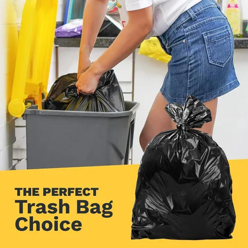 Vista 6 de ToughBag Bolsas de basura de 55-60 galones (100 unidades) (negro, 58 x 38 pies)