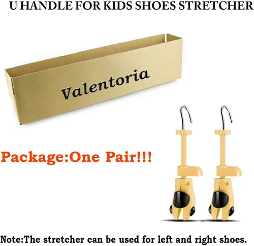 Vista 5 de Valentoria Ensanchador de zapatos para niños de 7 a 15 años, estirador de zapatos de 2 vías de longitud, ancho, regalos para niños