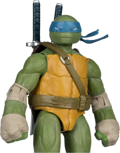 Vista 7 de McFarlane Toys -Teenage Mutant Ninja Turtles (Page Punchers) Figura de acción de Leonardo de 5 pulgadas con cómic