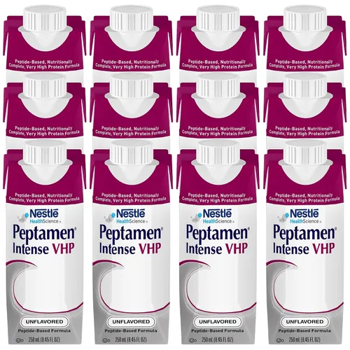 Vista 3 de Nestle Peptamen Intense VHP - Fórmula de alimentación sin sabor de 8.5 fl oz, caja de 6