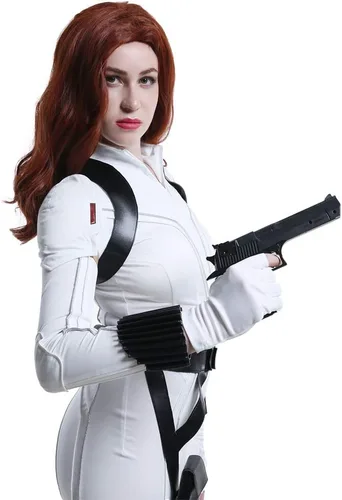 Vista 2 de Cosplay.fm Disfraz de viuda blanca para mujer