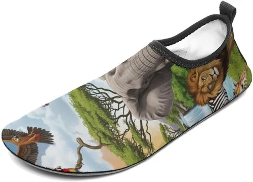 Vista 8 de Zapatos de agua unisex descalzos para yoga, calcetines de secado rápido