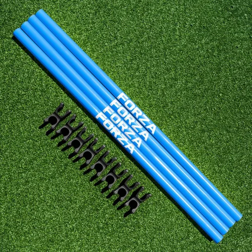 Vista 21 de FORZA Agility Poles & Clips Create Your Own Hurdles - 8 Color Options