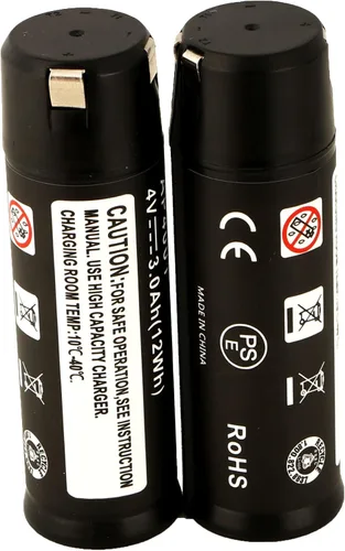 Vista 2 de Paquete de 2 baterías de 3000 mAh para Ryobi 4V AP4001, AP4302, AP4700, RLP416, RP4020, RP4300, RP4400, RP4520, RP4530, RP490, batería recargable